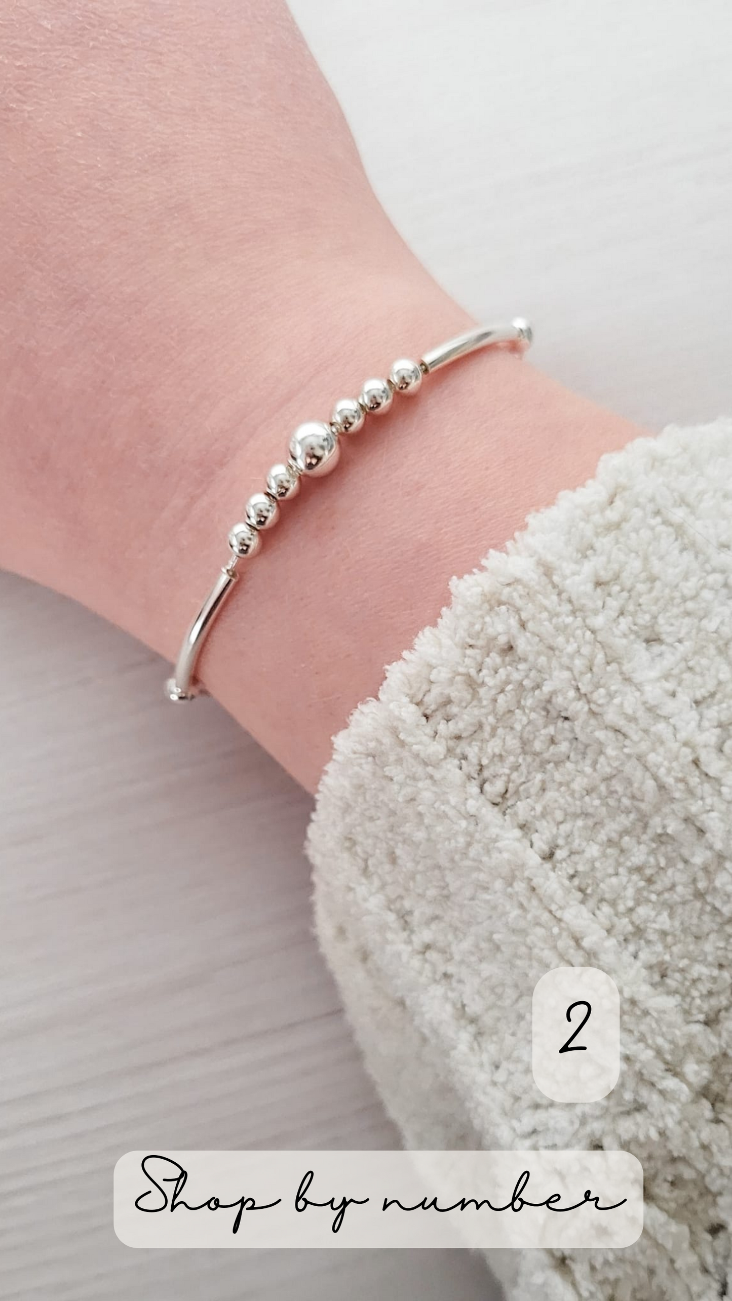 Silver Beads Bracelets