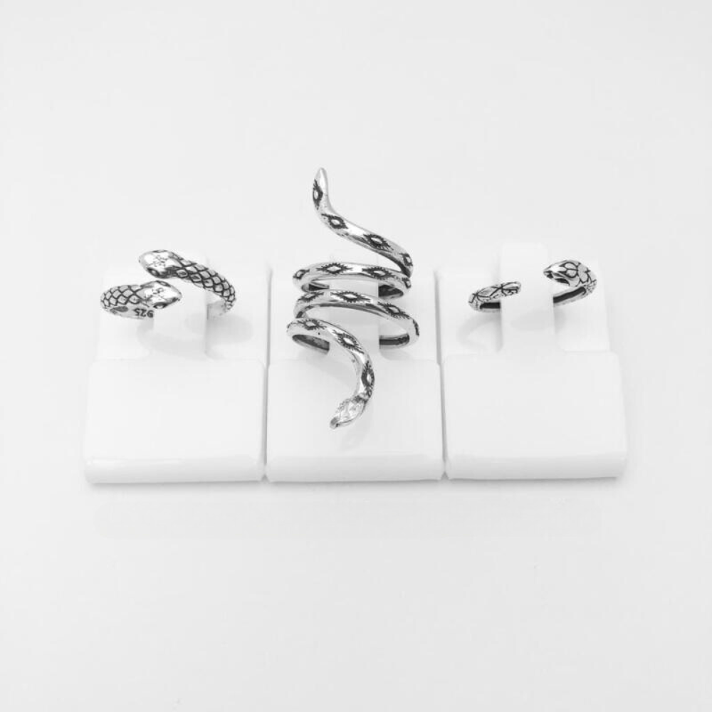Shop by Number - Snakes Adjustable Rings