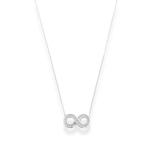 Infinite CZ Necklace