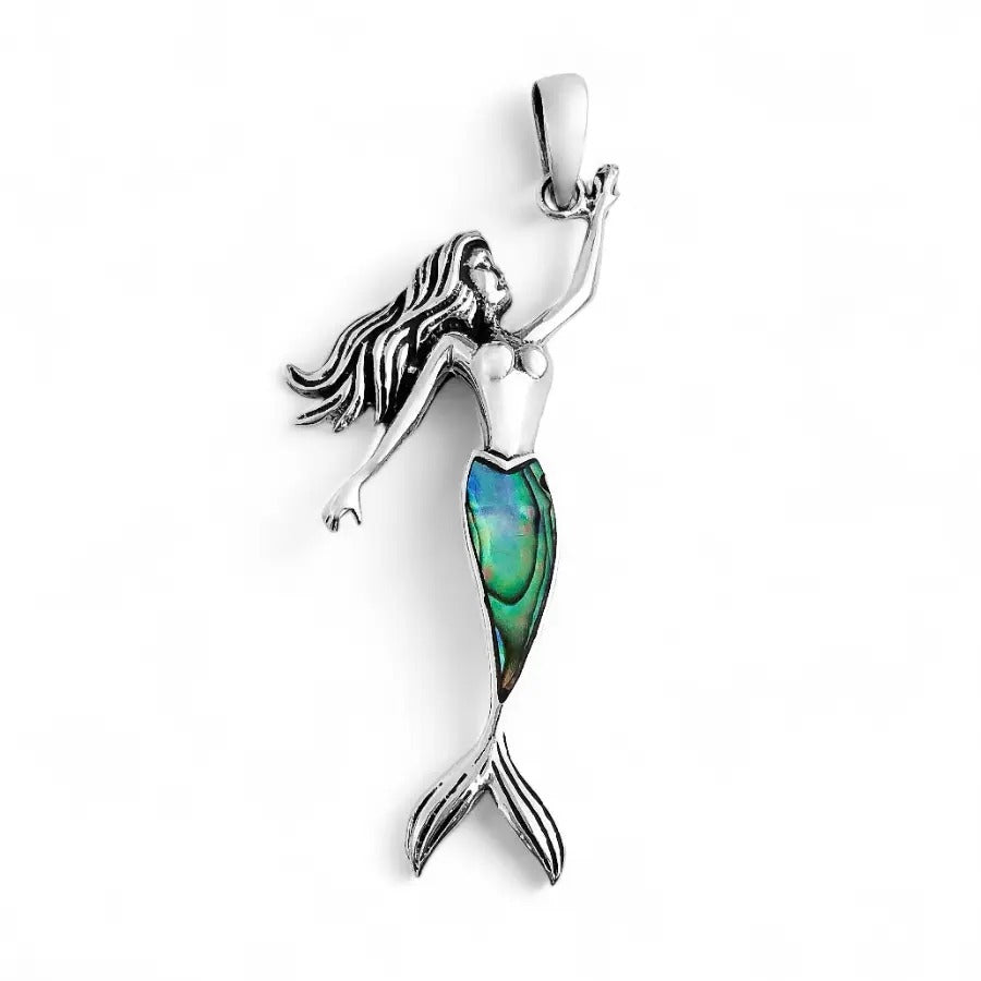 Abalone Siren Pendant