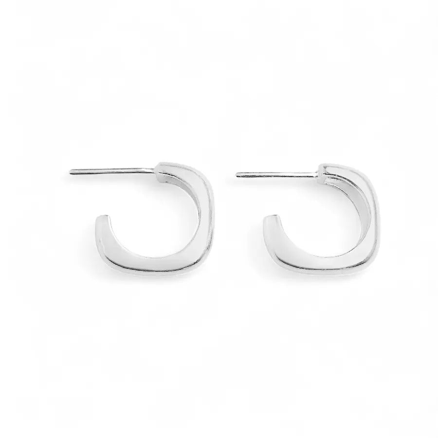 Thick Square Stud Earring