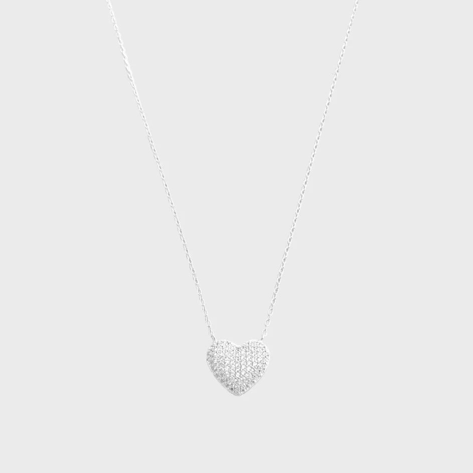 Sparkling Heart Necklace