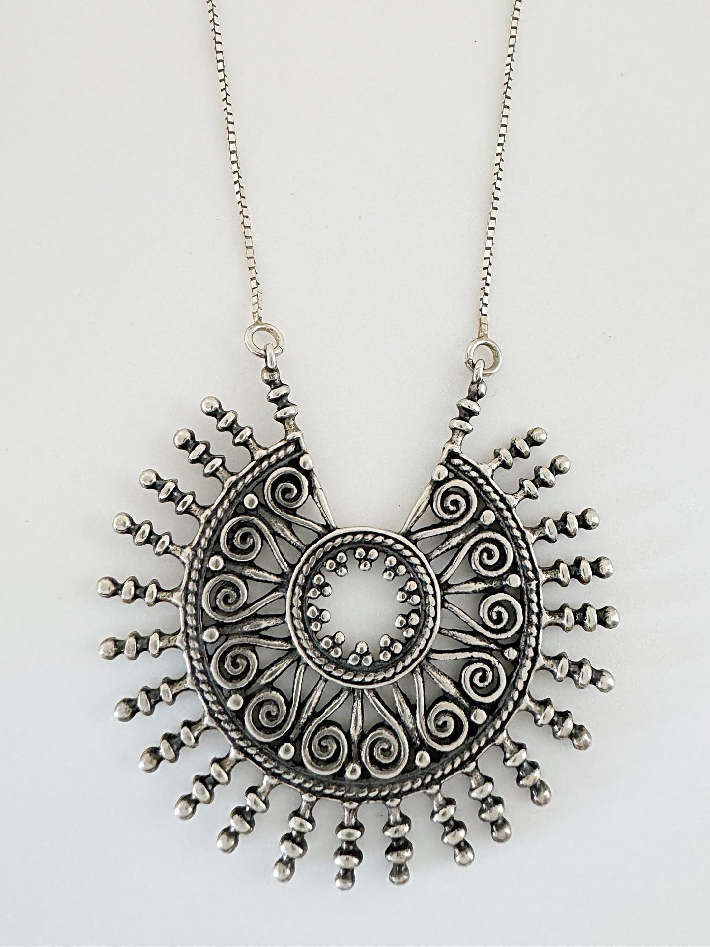 Bohemian Mandala Necklace