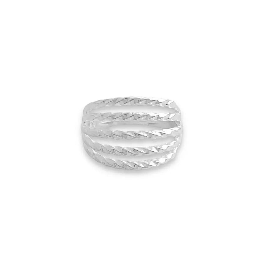 Twisted Twirl Ring