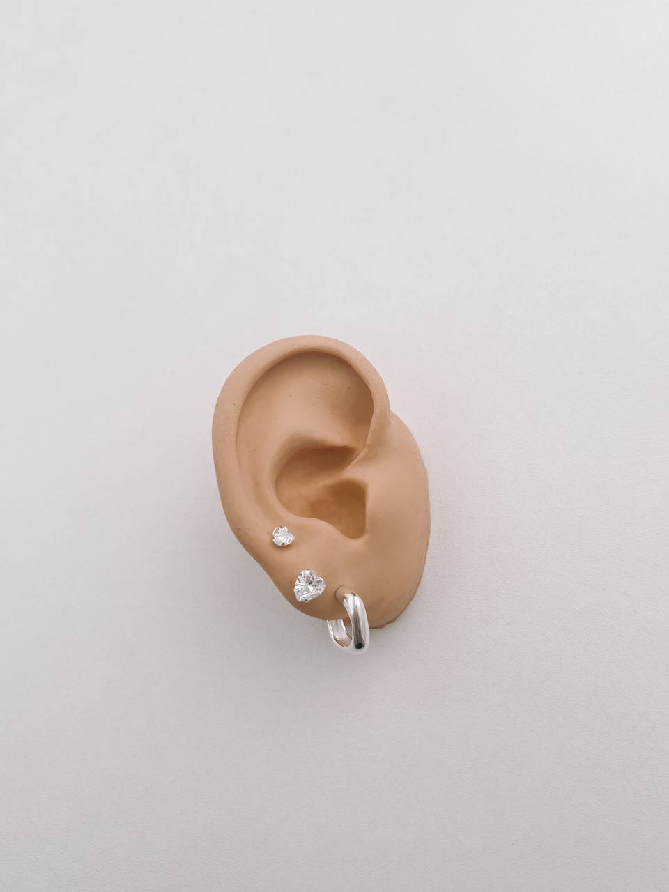 Thick Square Stud Earring