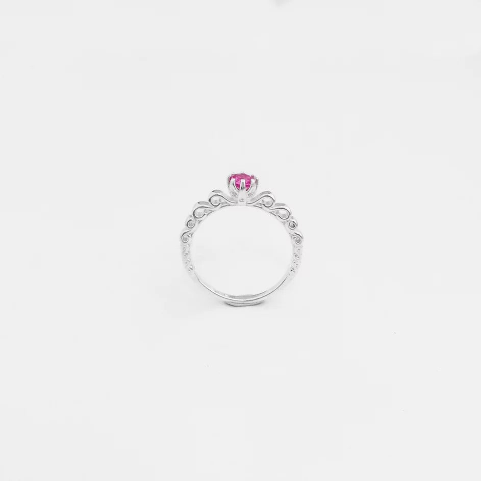 Solitaire Zirconia Ring