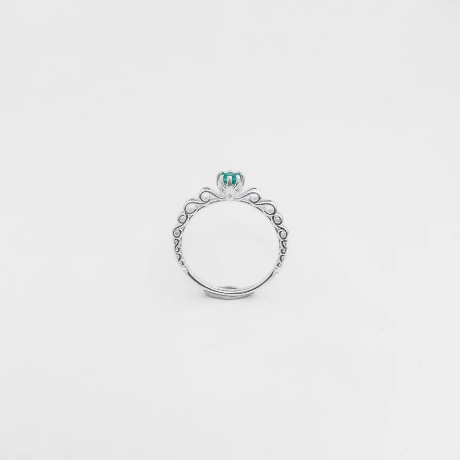 Solitaire Zirconia Ring