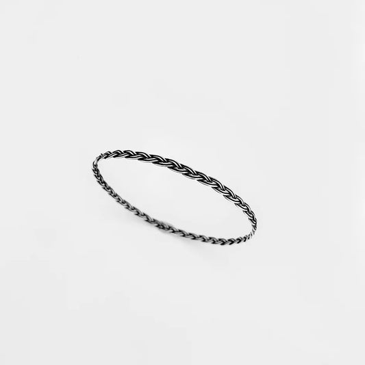 Oxidized Braided Bracelet