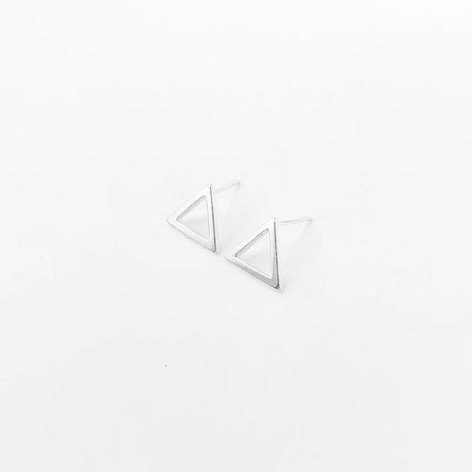 Small Triangle Stud Earring