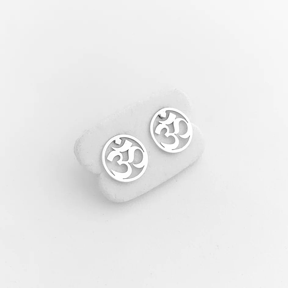 Ohm Stud Earring