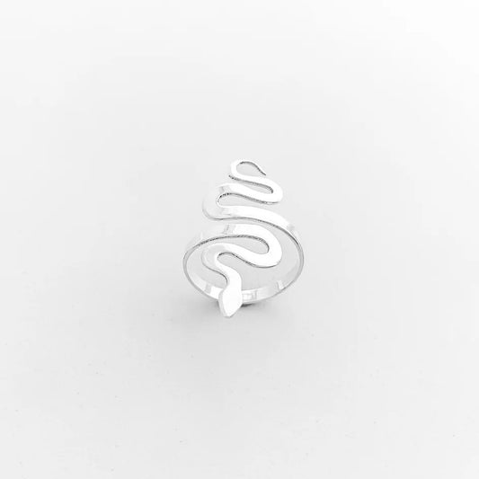 Adjustable Snake Knuckle Ring