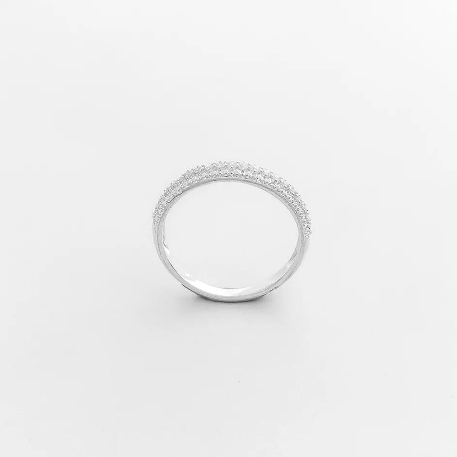 White CZ Sparkling Ring