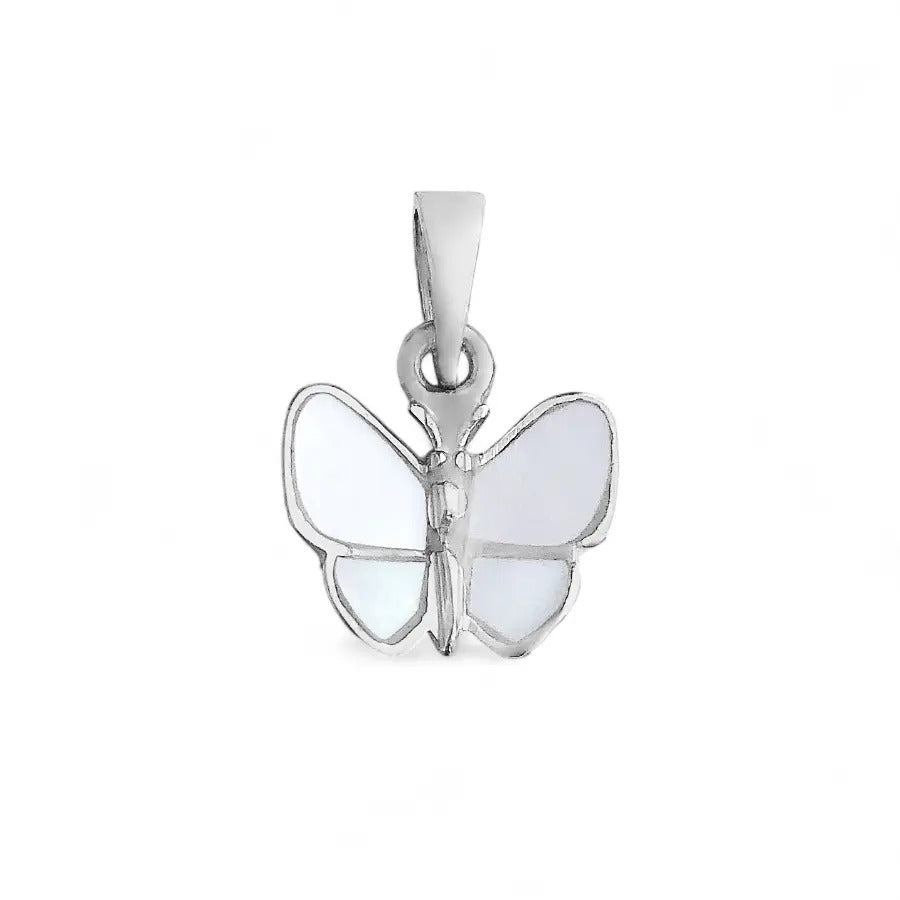 Mother of Pearl Butterfly Pendant