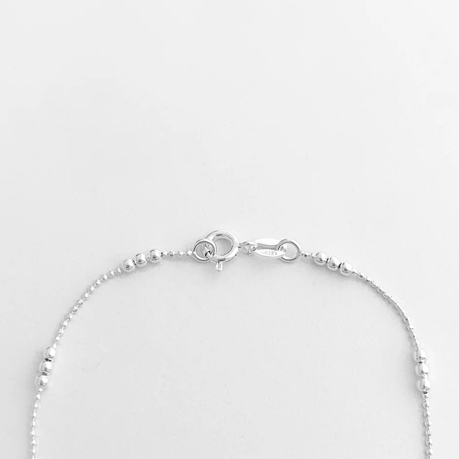 Triple Silver Dots Bracelet