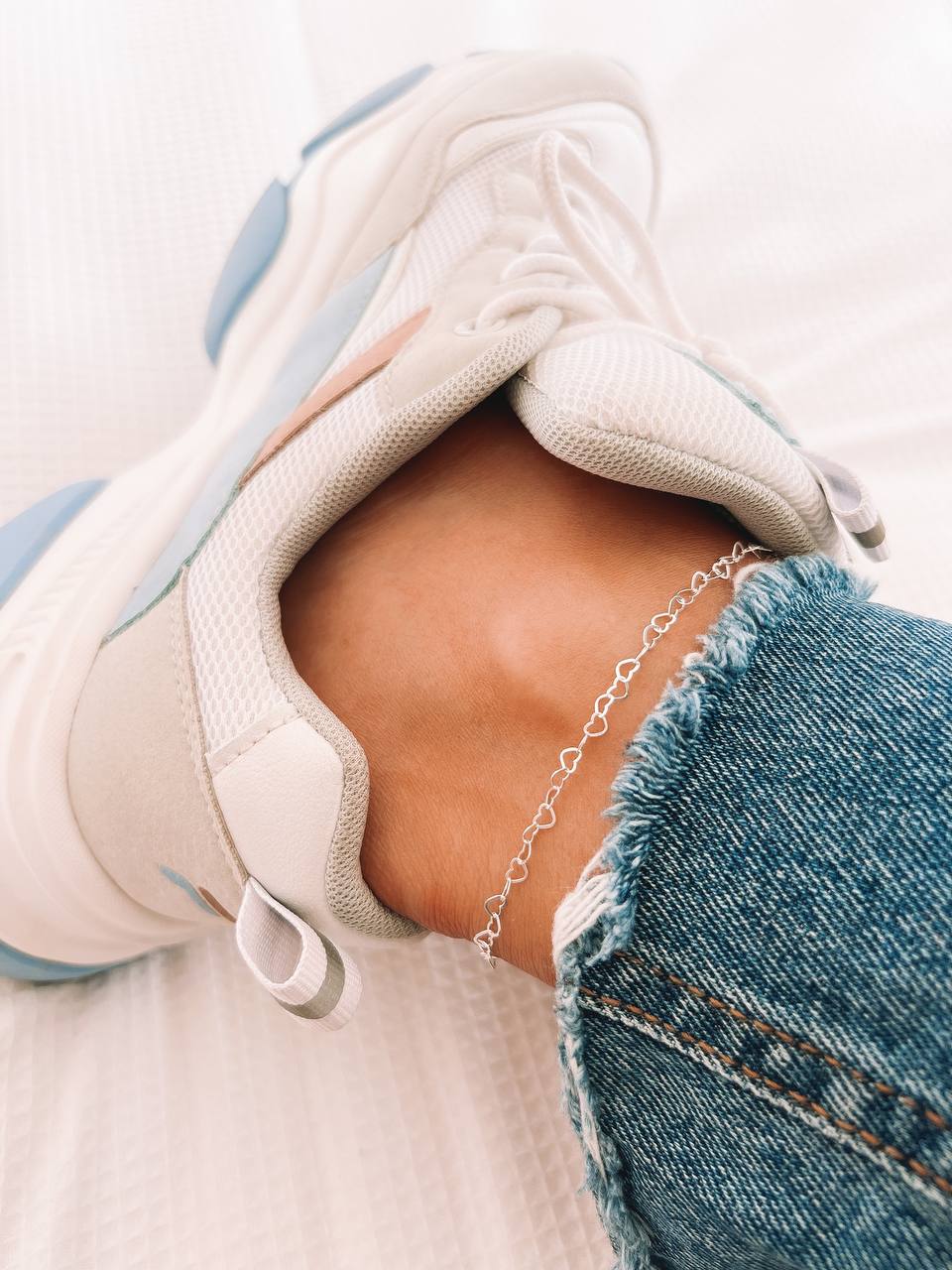 Heart Shaped Anklet